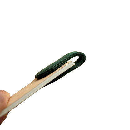 Personalized Leather Magnetic Bookmark